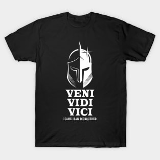 Veni Vidi Vici- I Came I Saw I Conquered 2.0- Design Graphics T-Shirt